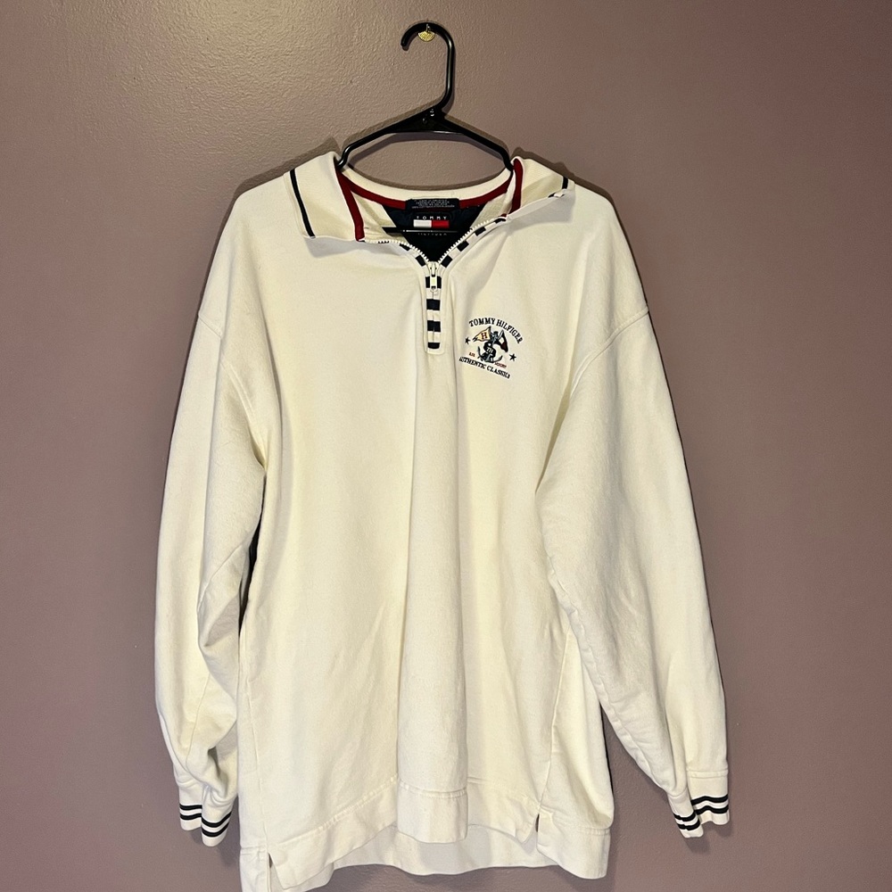 Tommy Hilfiger white crewneck